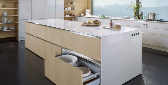 cocinas push‑to‑open