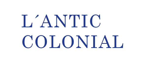 Logo - L ANTIC COLONIAL negro